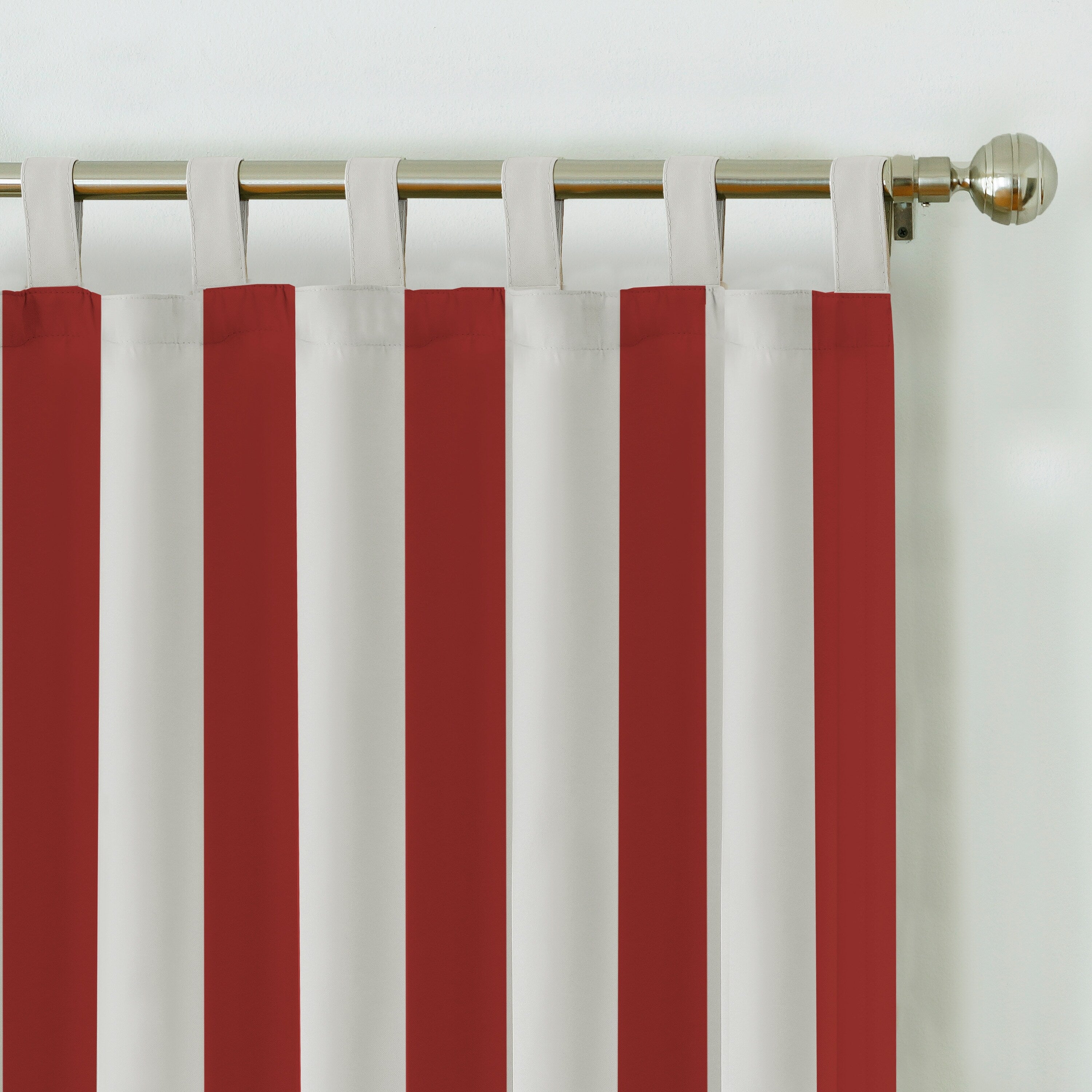 Elrene Highland Stripe Indoor/ Outdoor Single Curtain Panel