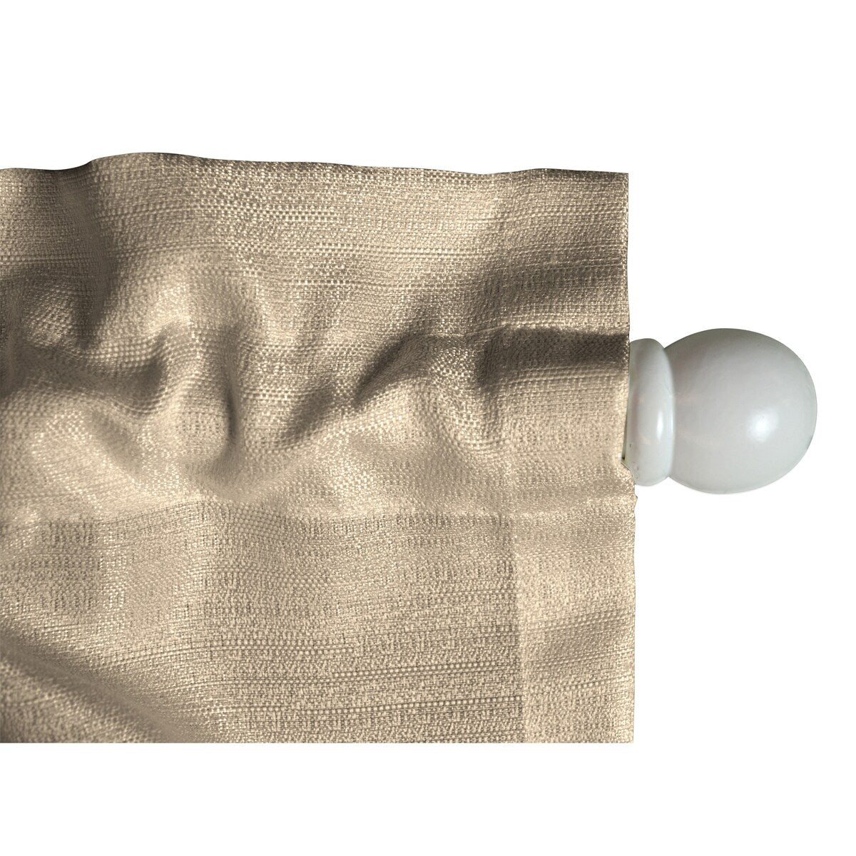 Clarendon Rod Pocket Light-filtering Single Curtain Panel