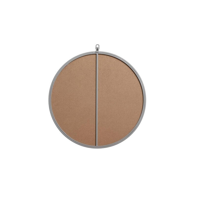 Carson Carrington Labbemala Metal Framed Round Wall Mirror