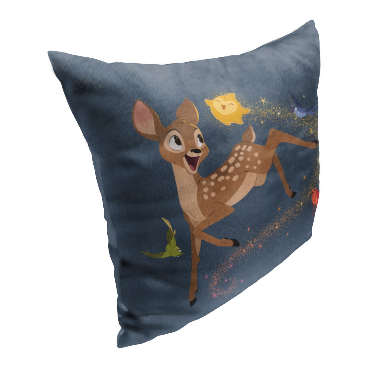 Disney Wish Forest Friends Printed Throw Pillow - Black