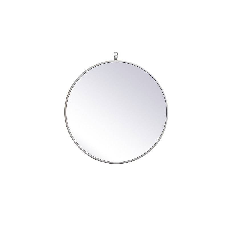 Carson Carrington Labbemala Metal Framed Round Wall Mirror