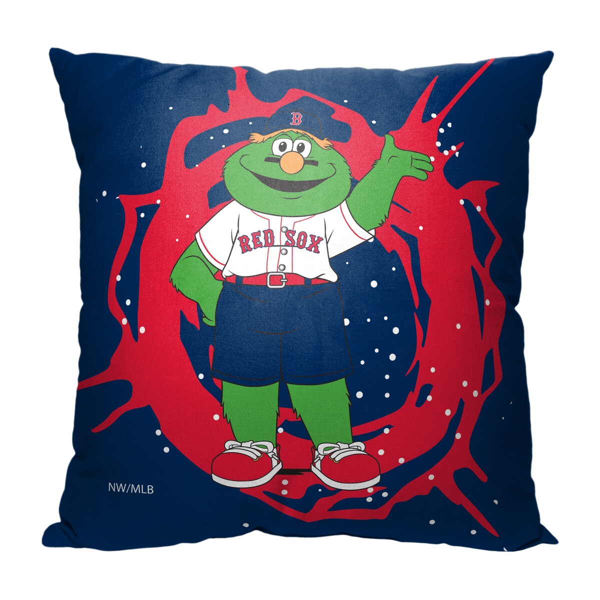 MLB Boston Red Sox Mascots 18 Inch Throw Pillow