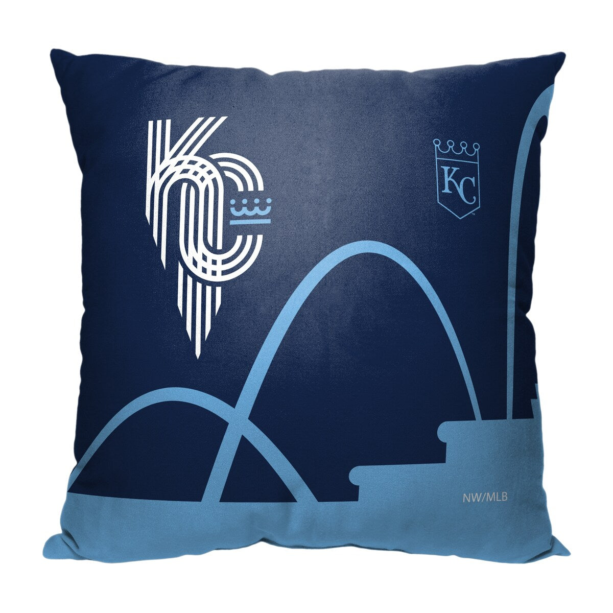 MLB Kansas City Royals City Connect 18 Inch Throw Pillow