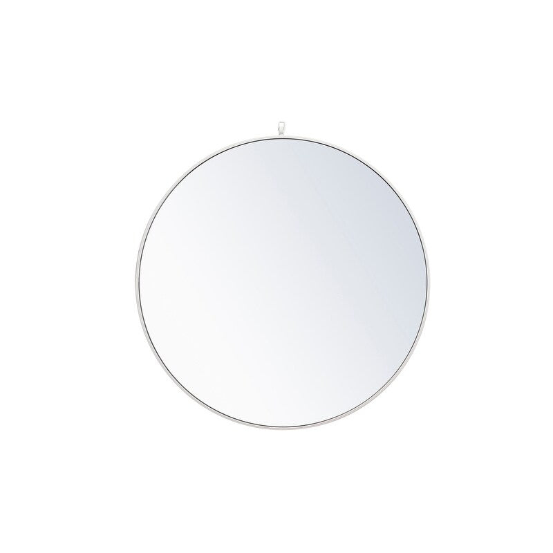 Carson Carrington Labbemala Metal Framed Round Wall Mirror