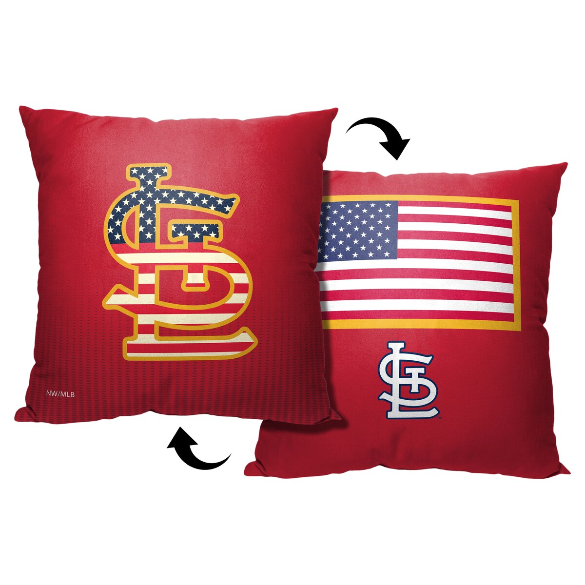 MLB St. Louis Cardinals Celebrate Series 18 Inch Throw Pillow