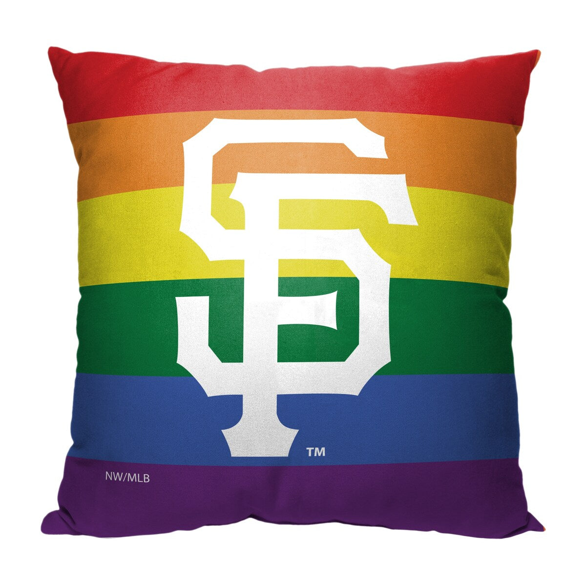 MLB San Francisco Giants Pride Series 18 Inch Throw Pillow