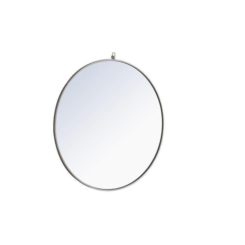 Carson Carrington Labbemala Metal Framed Round Wall Mirror