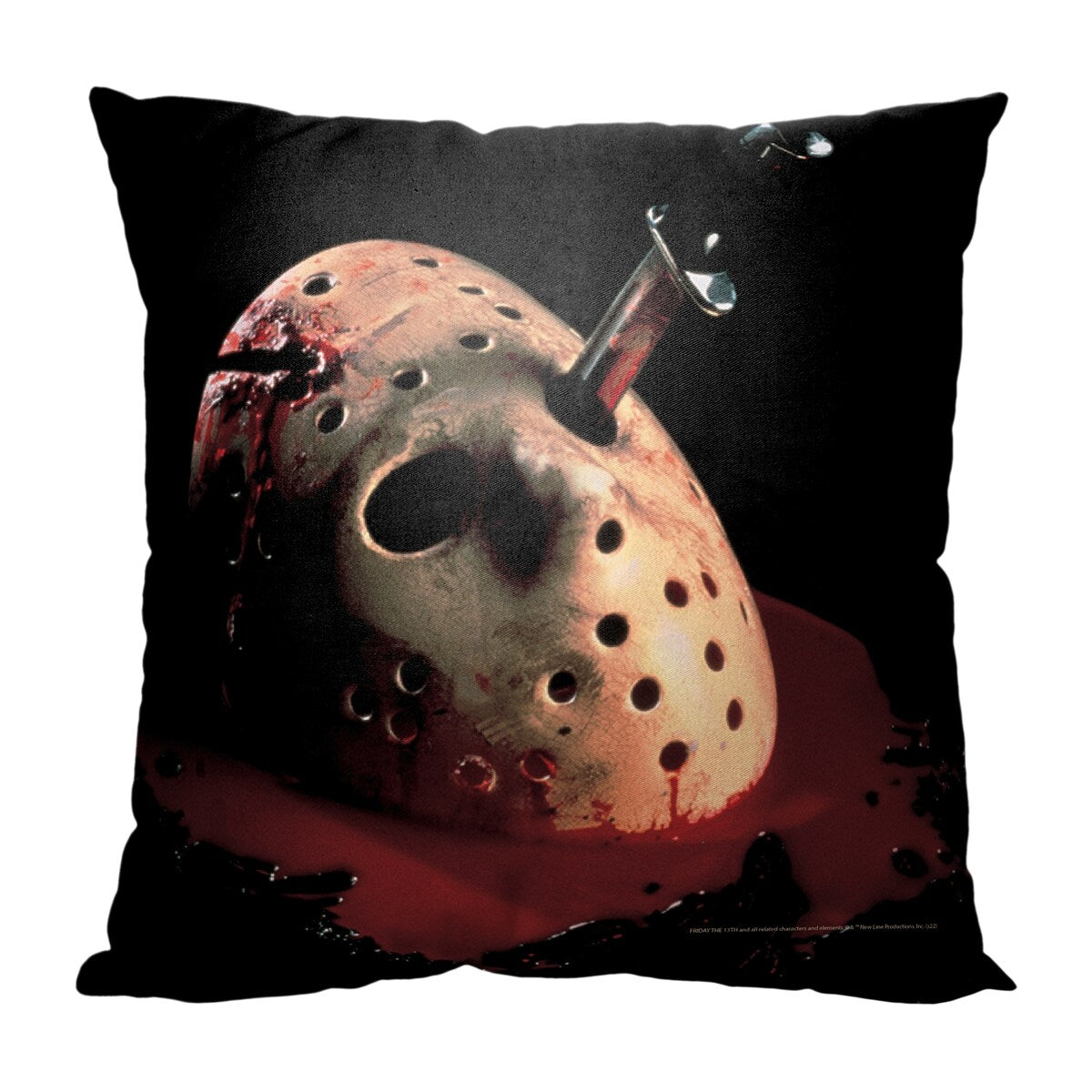 Warner Brothers Horror Friday the 13th Final Kill 18 Inch Throw Pillow