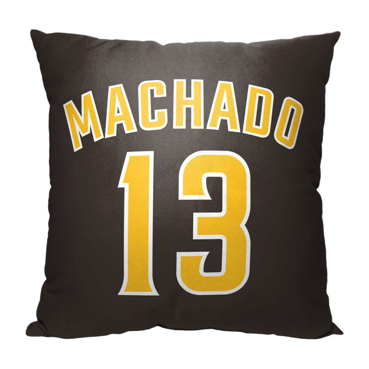 MLB San Diego Padres Player Manny Machado 18 Inch Throw Pillow