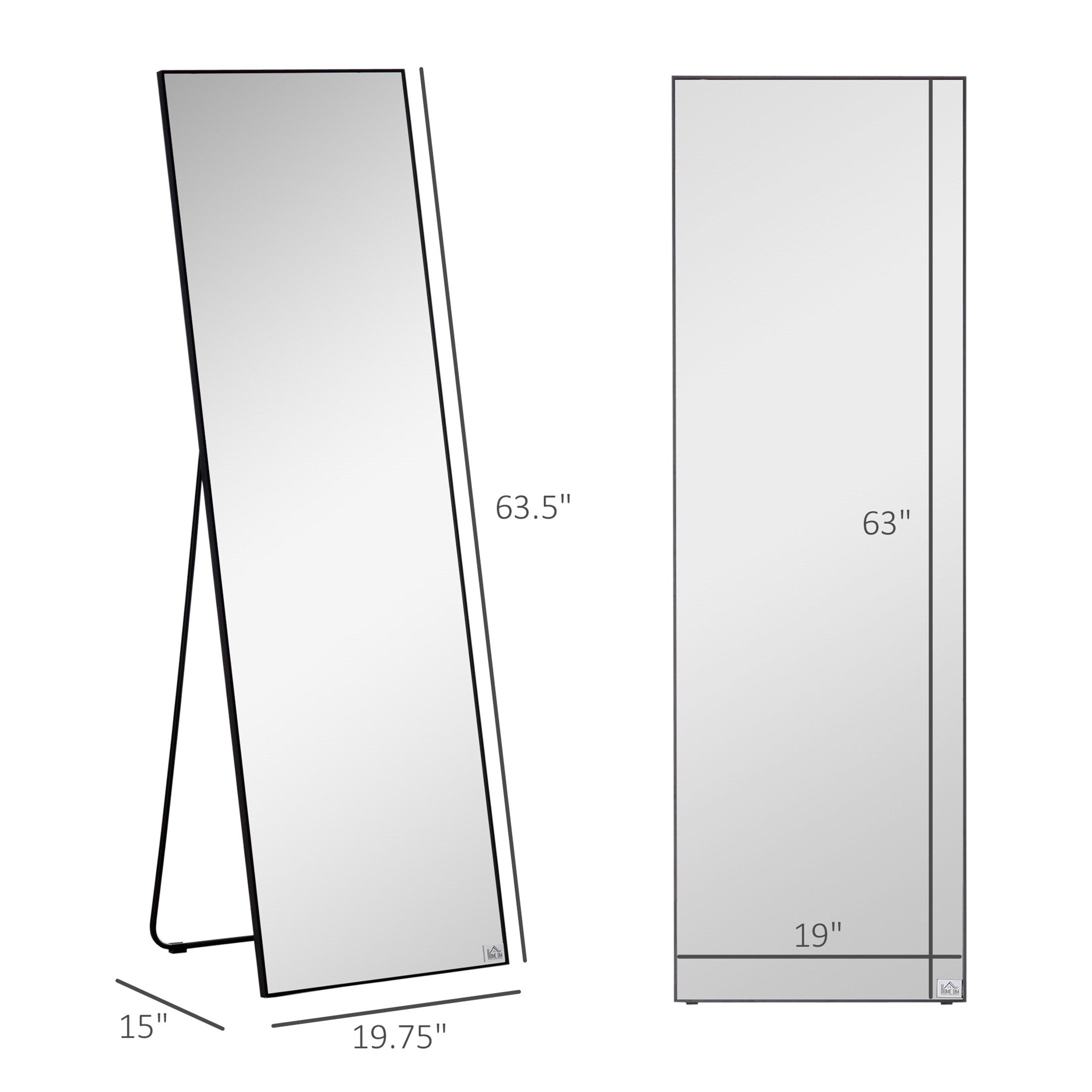 Full Length Glass Mirror