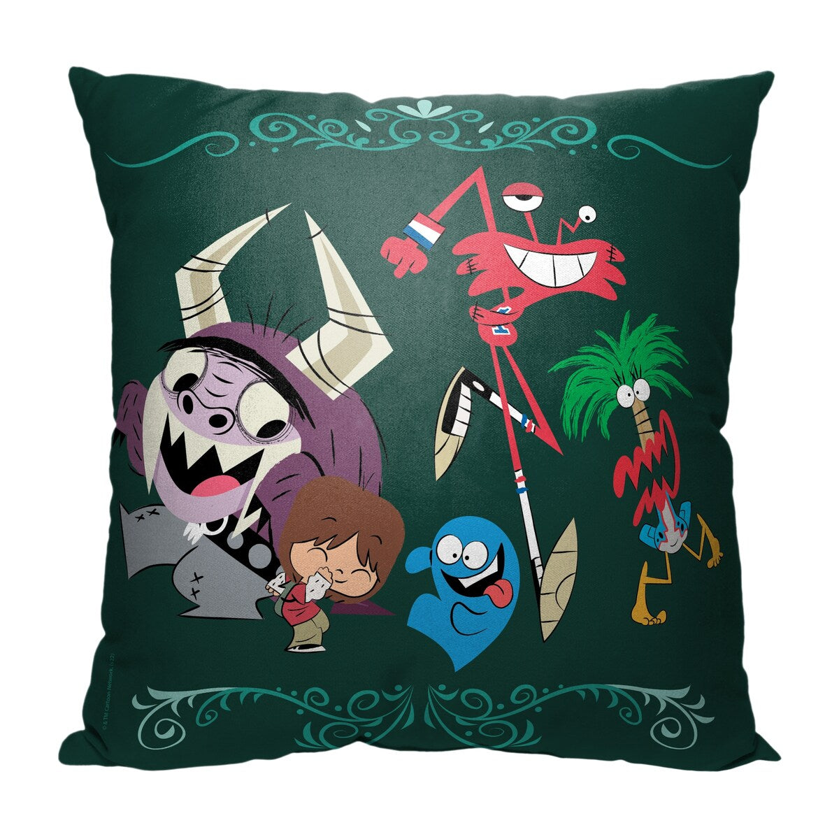 Cartoon Network Foster's Home Dance Party 18 Inch Throw Pillow