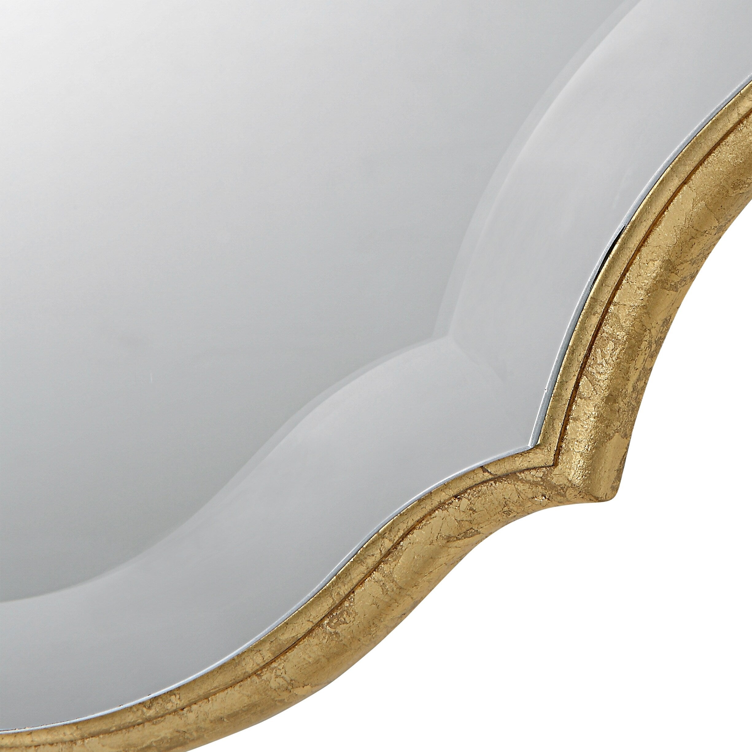 The Gray Barn Metallic Gold Decorative Oval Wall Mirror