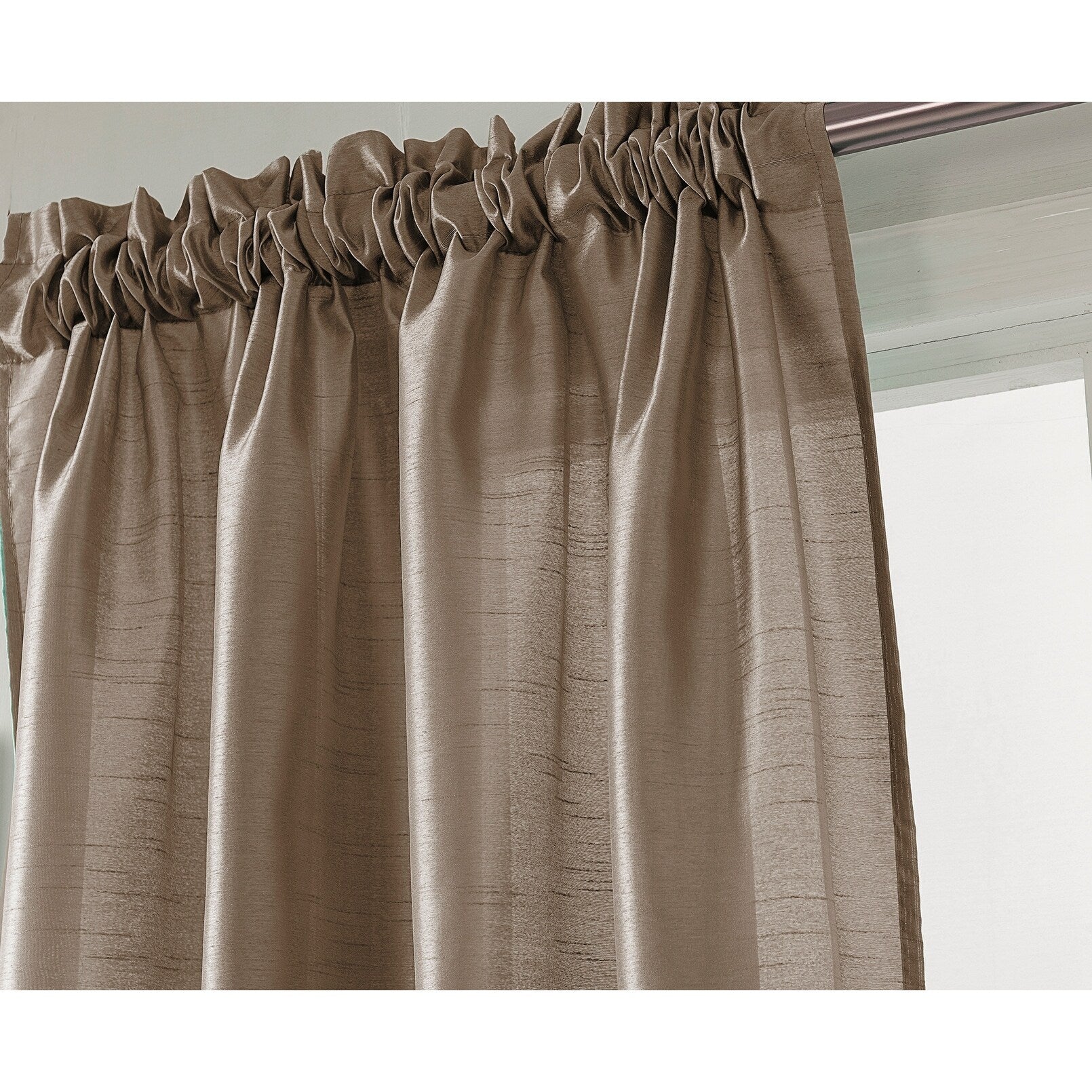 Porch & Den Eads 84-inch Rod Pocket Curtain Panel