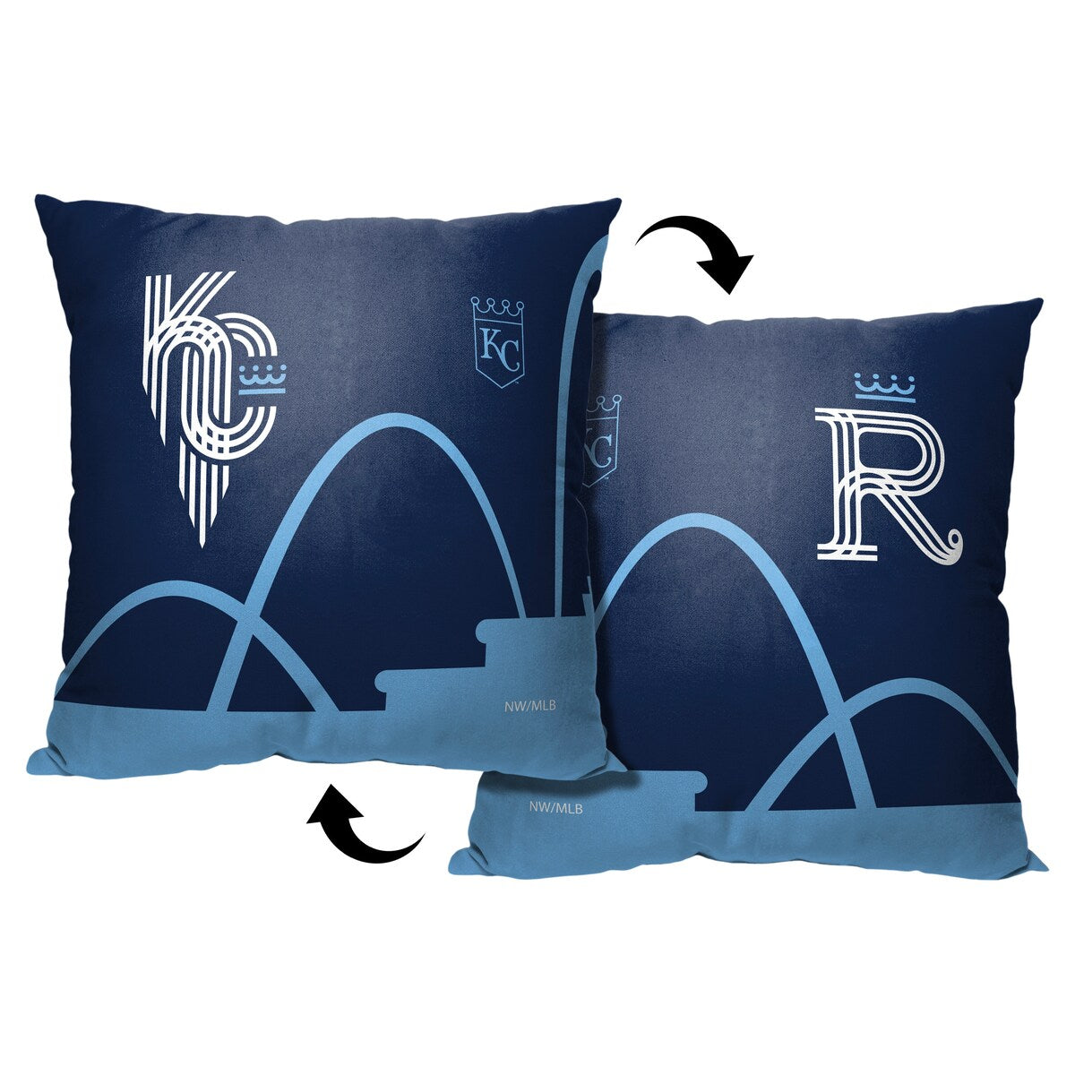 MLB Kansas City Royals City Connect 18 Inch Throw Pillow