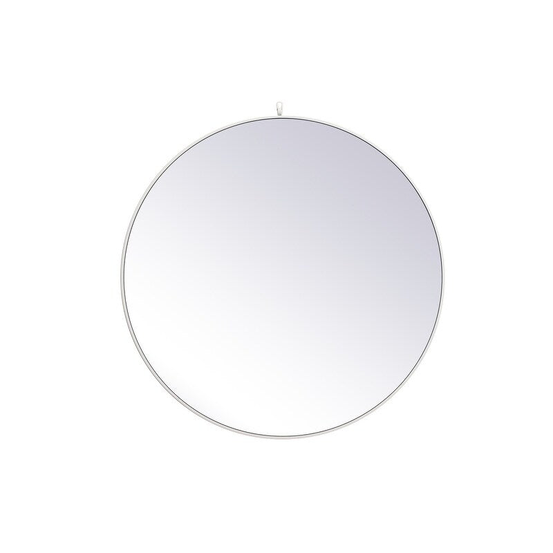 Carson Carrington Labbemala Metal Framed Round Wall Mirror