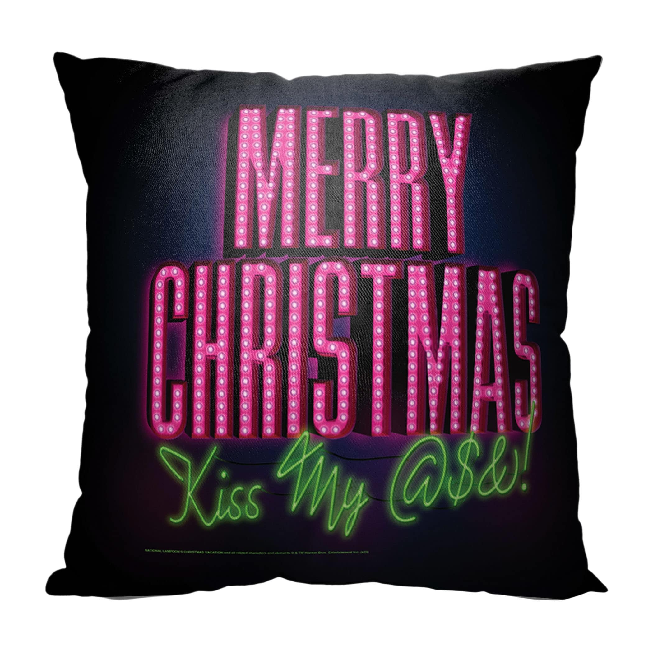 Warner Brothers Christmas Vacation 18 Inch Throw Pillow