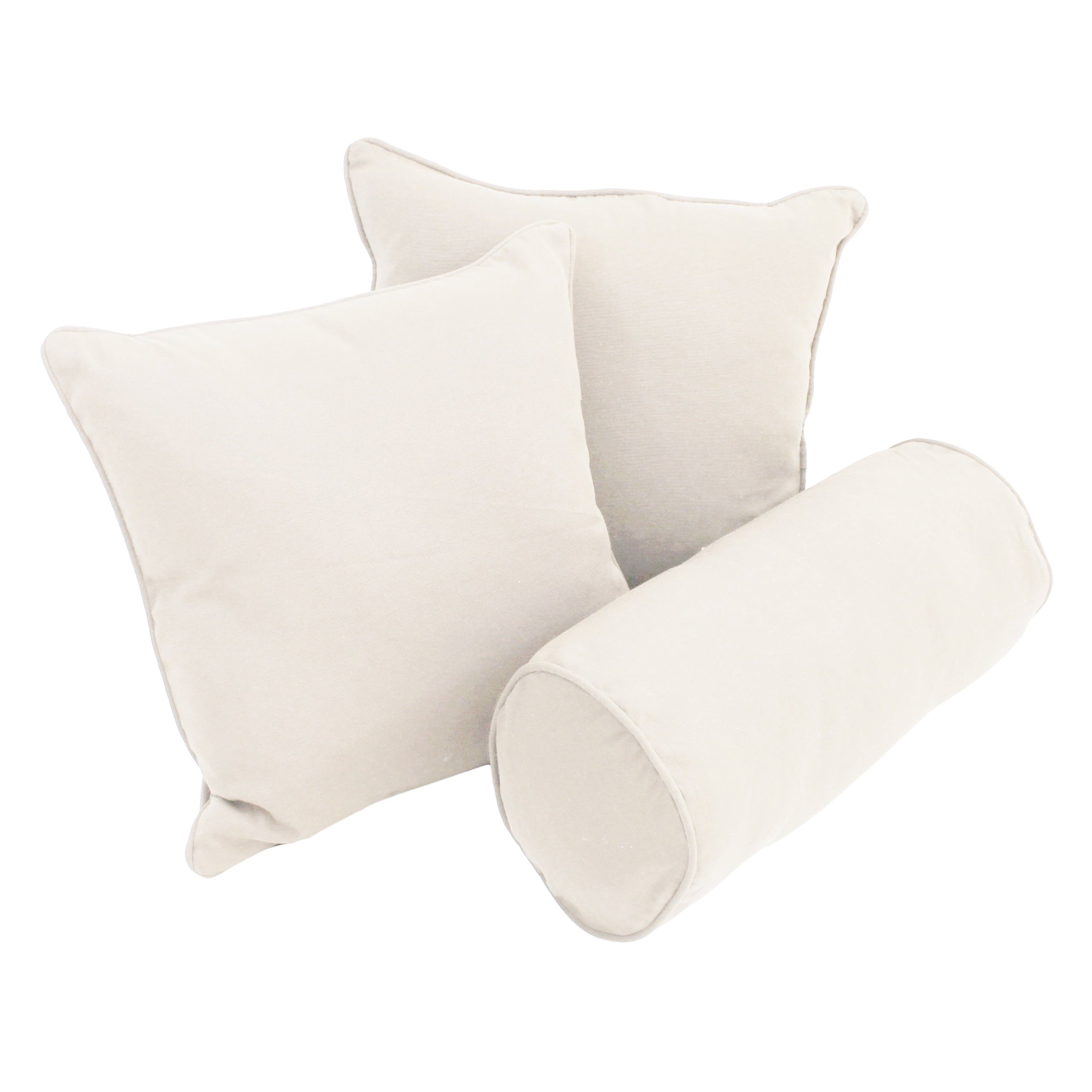 Delaney 3-Piece Twill Throw Pillow Set