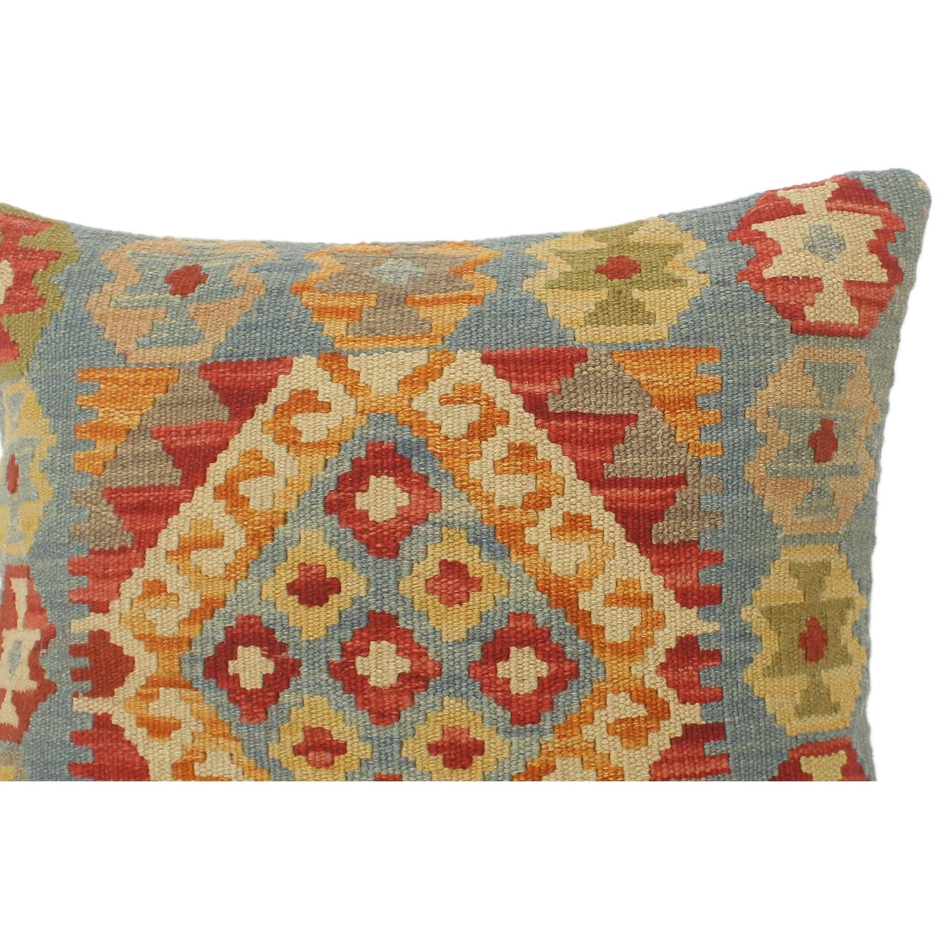 Southwestern Turkish Pollock Hand Woven Kilim Pillow