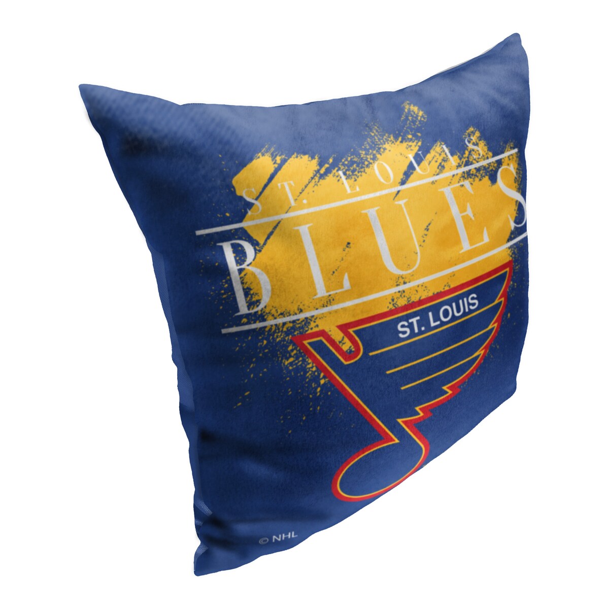 NHL Vintage Burst Blues Printed Throw Pillow - Blue