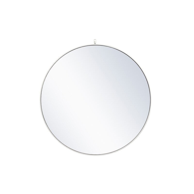 Carson Carrington Labbemala Metal Framed Round Wall Mirror