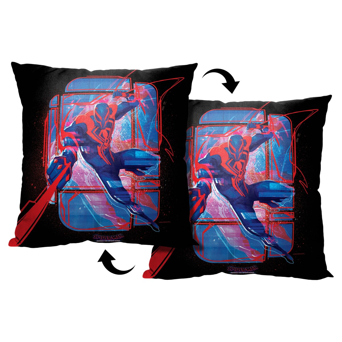 Marvel Spiderman Across the Spiderverse Miguel 18 Inch Throw Pillow