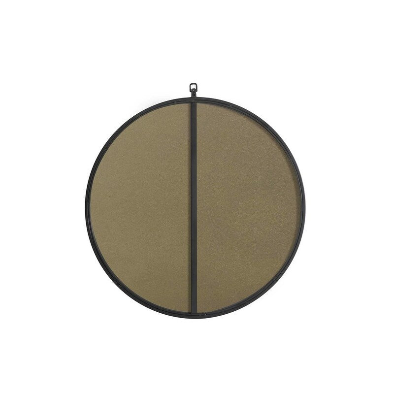 Carson Carrington Labbemala Metal Framed Round Wall Mirror