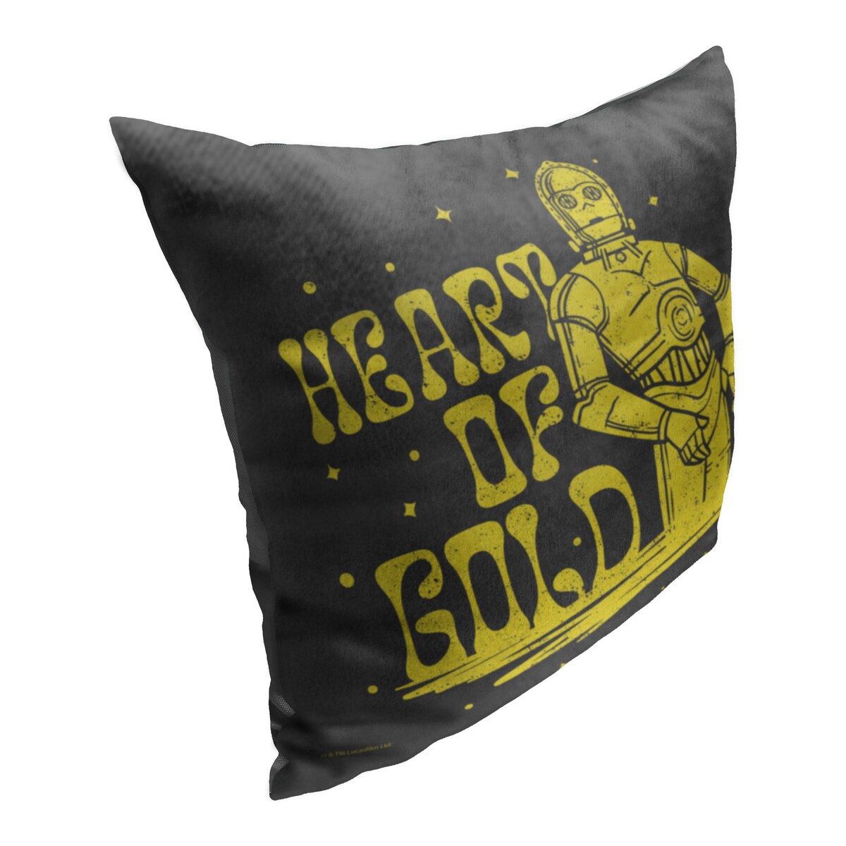 Star Wars Classic Heart Of Gold 18 Inch Throw Pillow