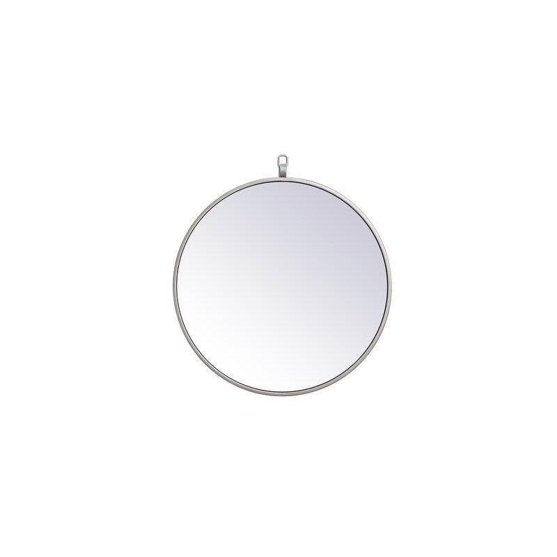 Carson Carrington Labbemala Metal Framed Round Wall Mirror