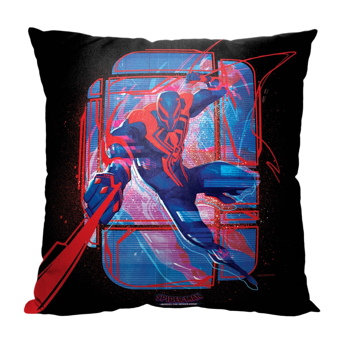 Marvel Spiderman Across the Spiderverse Miguel 18 Inch Throw Pillow