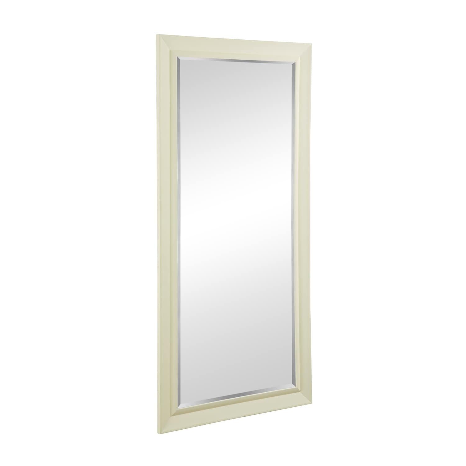 Tall Mirror Full Body Dressing Mirror, Oversized Bevelled Full Length Free Standing or Wall Mounted Rectangular Floor Mirror