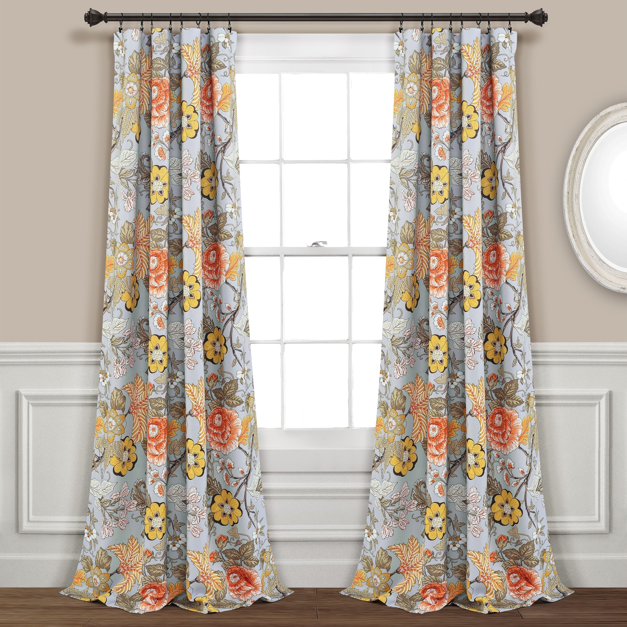 The Curated Nomad Chorro Room Darkening Curtain Panel Pair