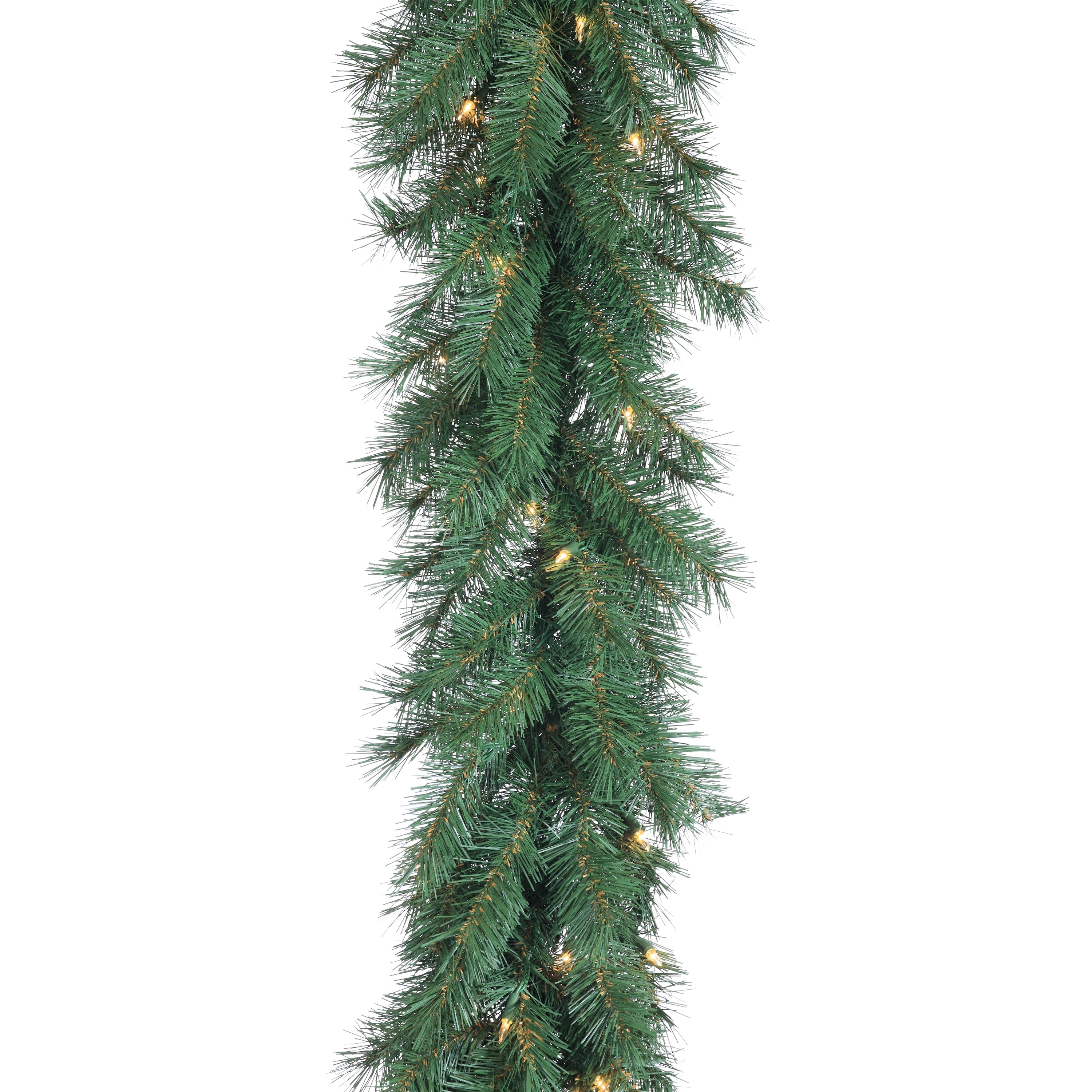 Luxurious 9 Foot Aspen Spruce Garland - Green