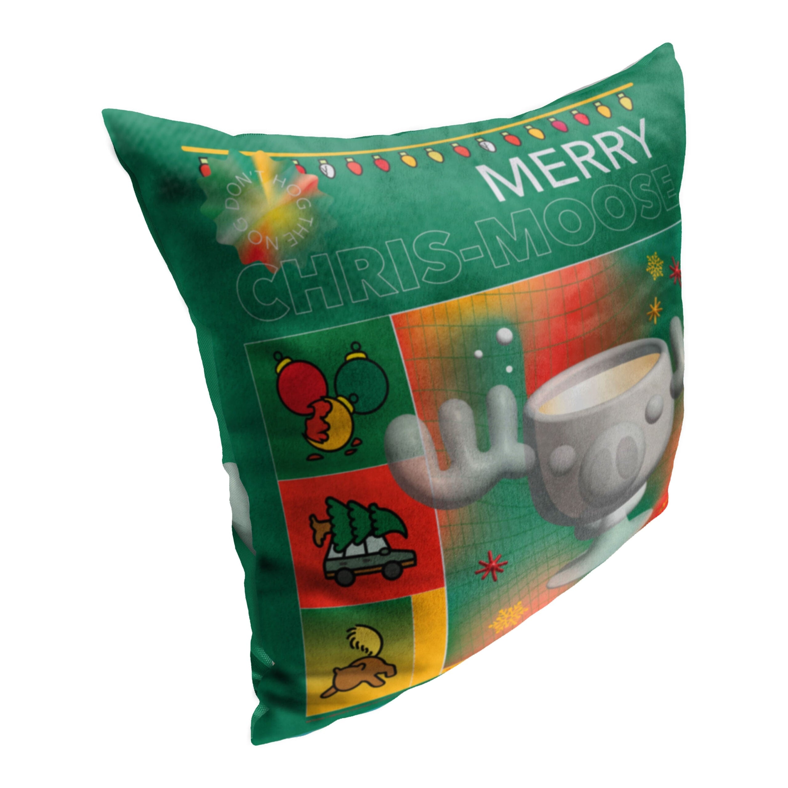 Warner Brothers Christmas Vacation 18 Inch Throw Pillow