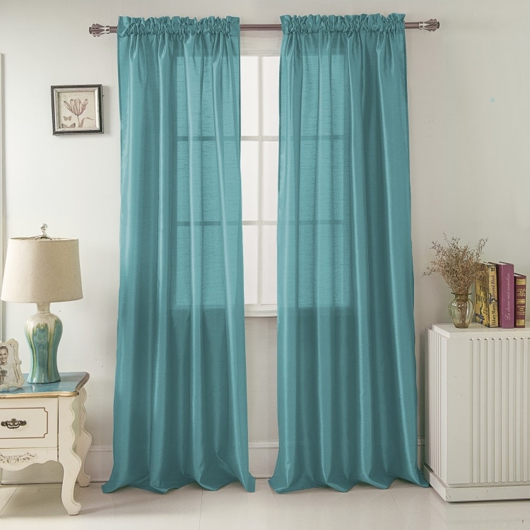 Porch & Den Eads 84-inch Rod Pocket Curtain Panel