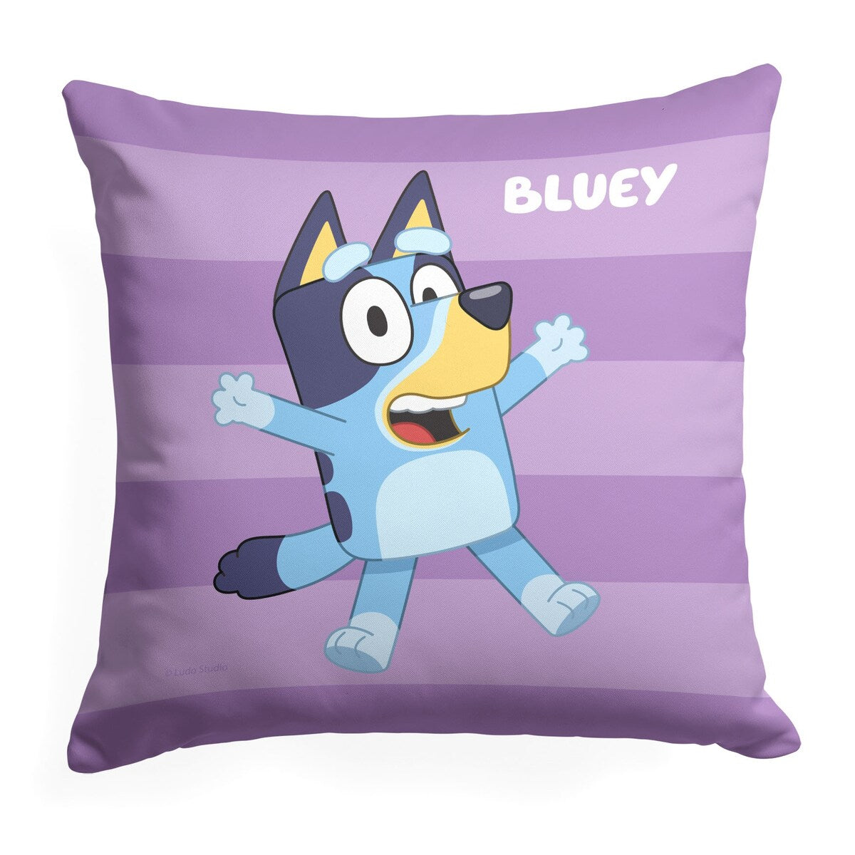 Bluey Roll Call Bluey Printed Throw Pillow - Purple