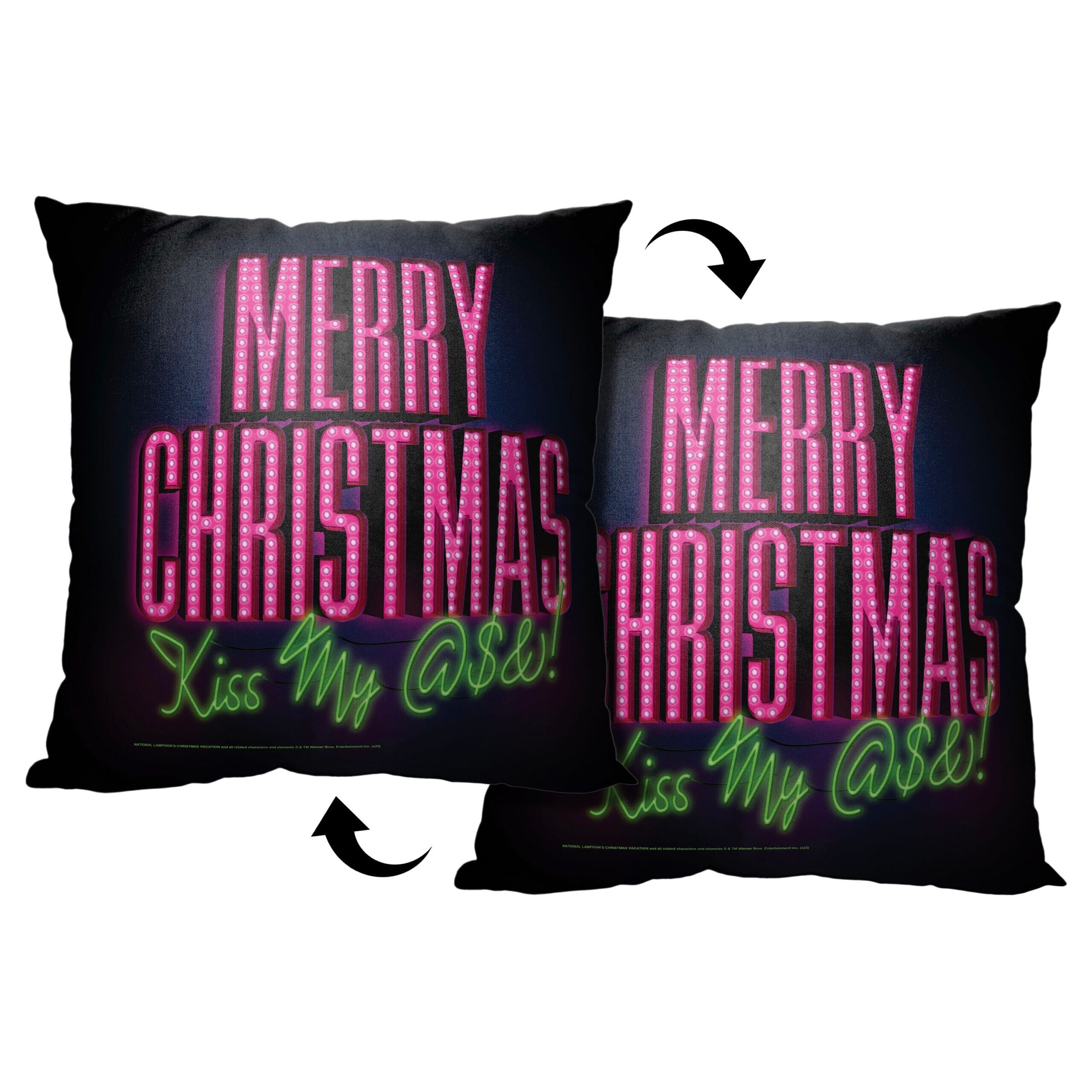 Warner Brothers Christmas Vacation 18 Inch Throw Pillow