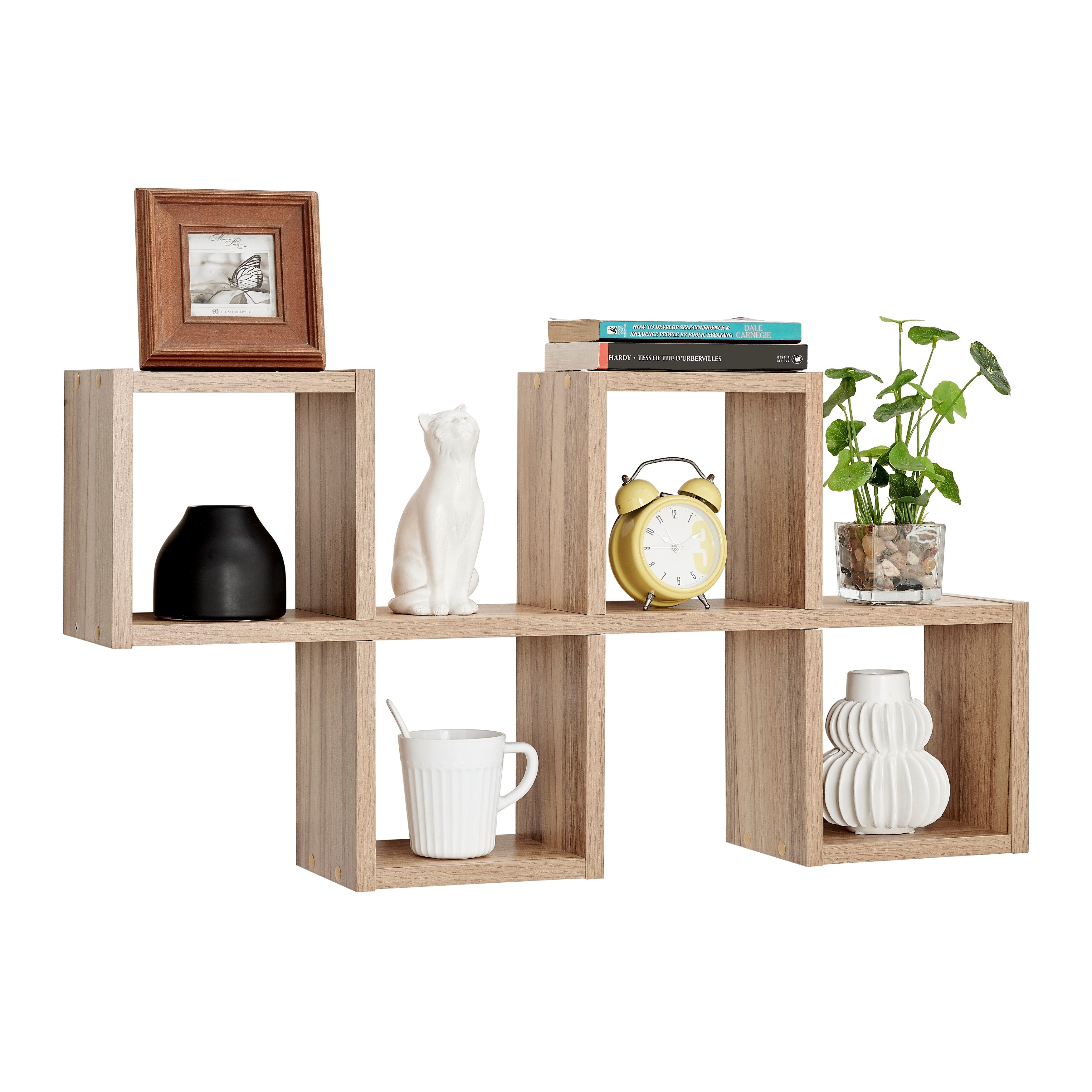 Danya B. Cubby Chessboard Wall Shelf - Horizontal or Vertical