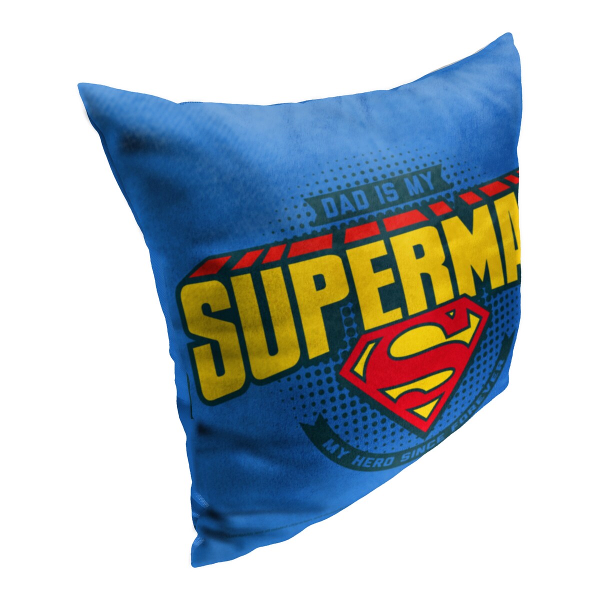 Warner Brothers DC Dad Is Superman 18 Inch Throw Pillow