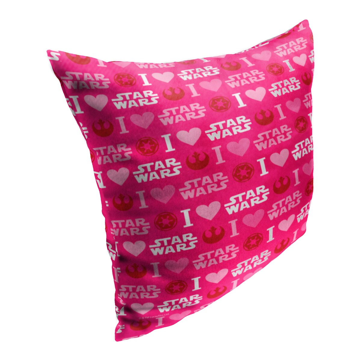 Star Wars Classic I Love Star Wars 18 Inch Throw Pillow