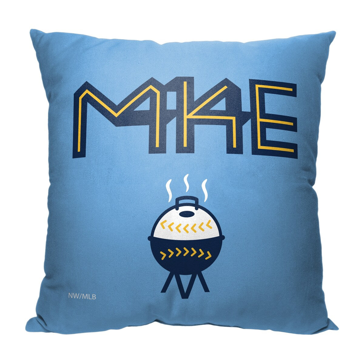 MLB Milwaukee Brewers City Connect 18 Inch Throw Pillow