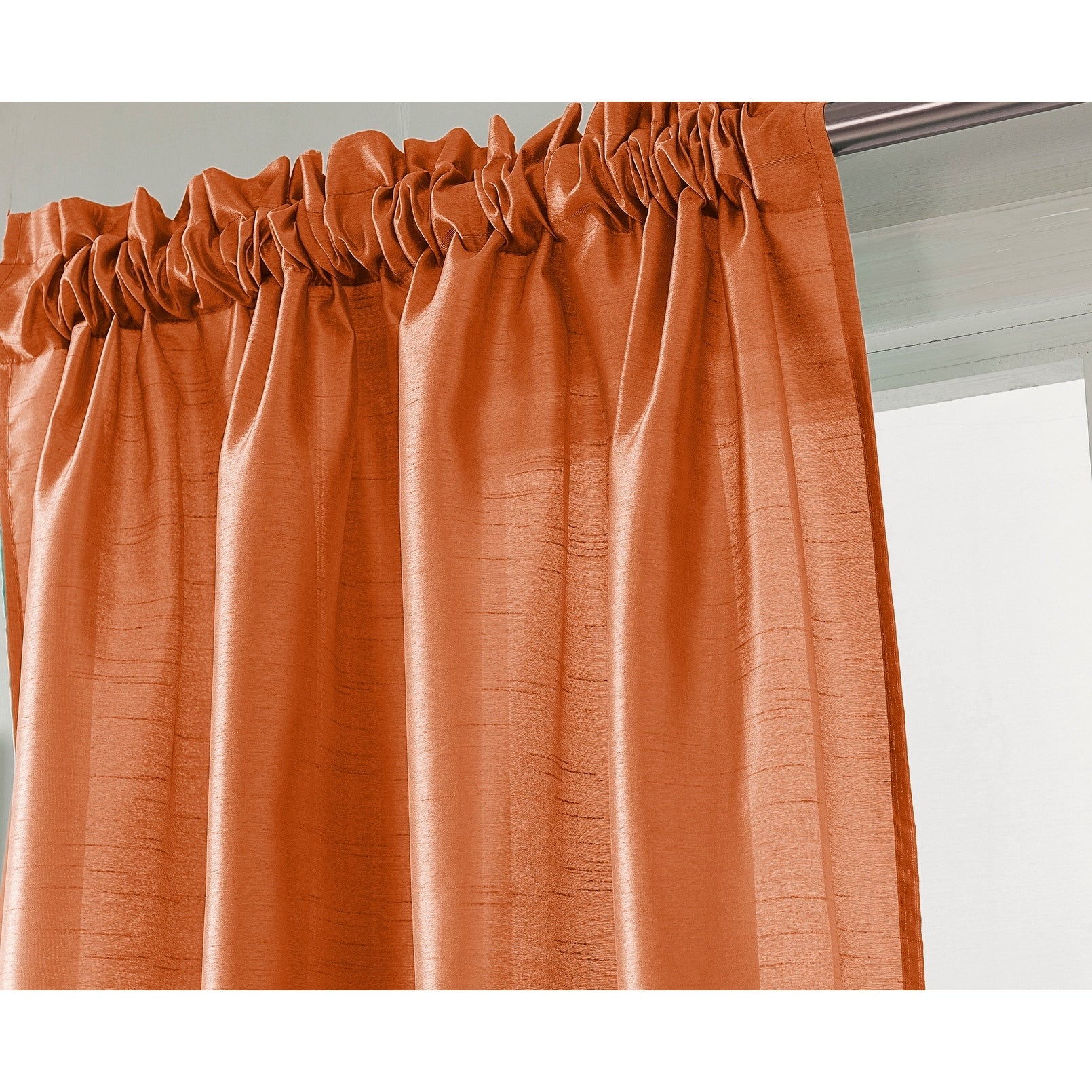 Porch & Den Eads 84-inch Rod Pocket Curtain Panel