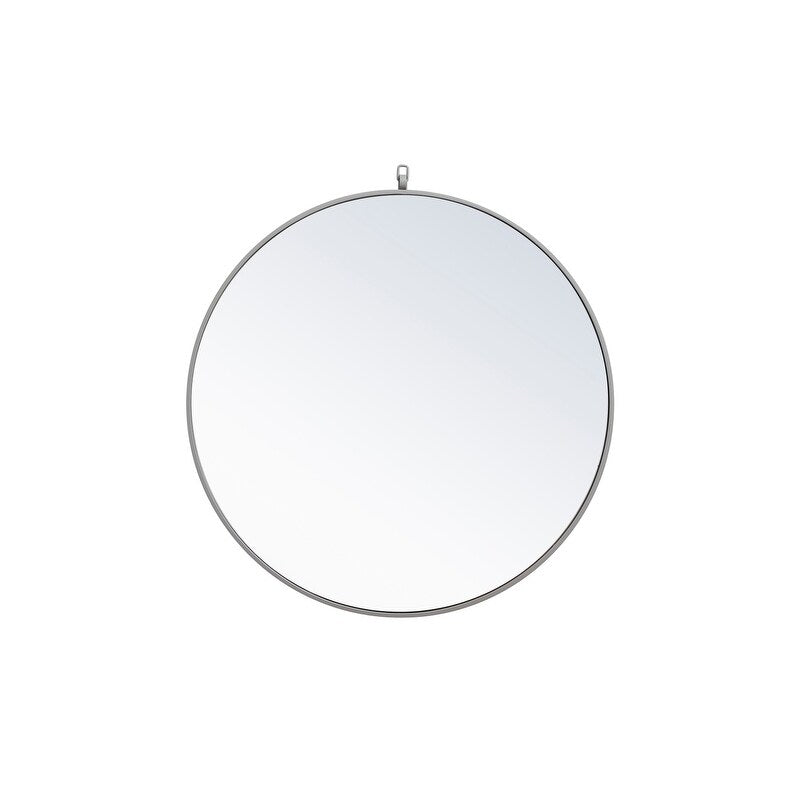 Carson Carrington Labbemala Metal Framed Round Wall Mirror