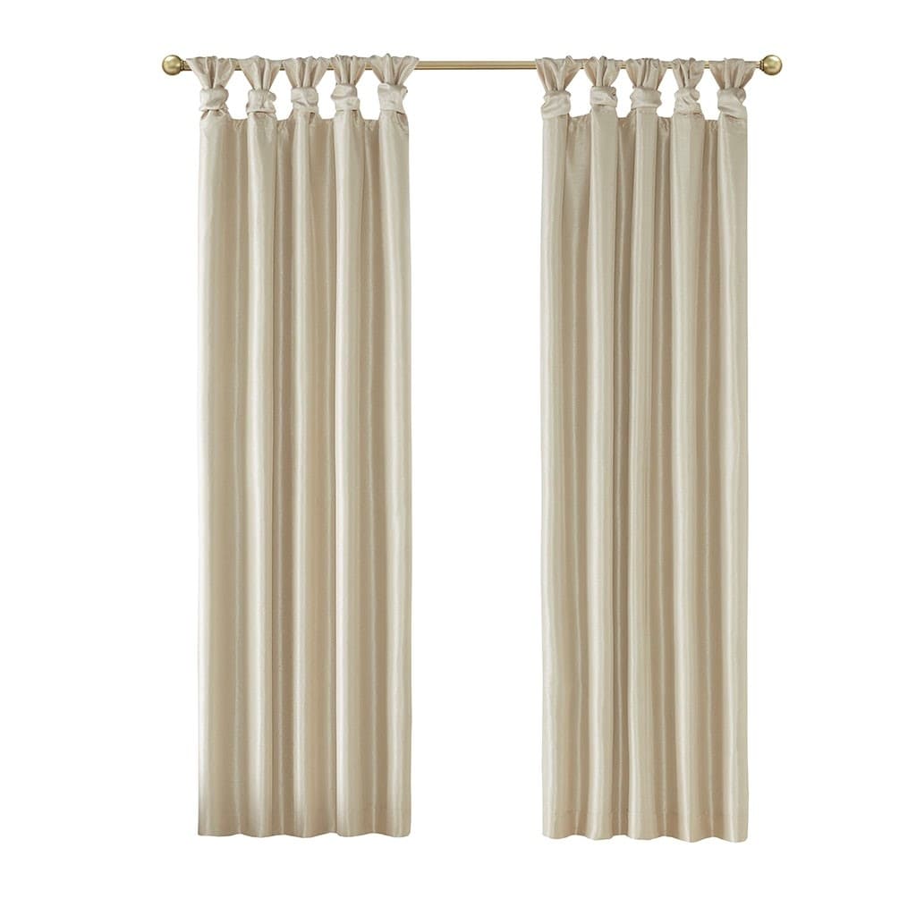 Twist Tab Total Blackout Window Curtain Panel