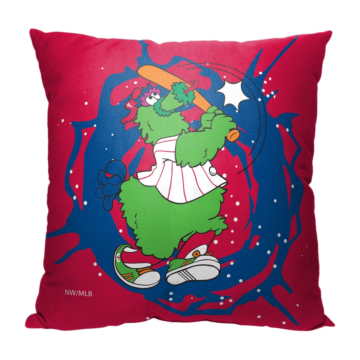 MLB Philadelphia Phillies Mascots 18 Inch Throw Pillow