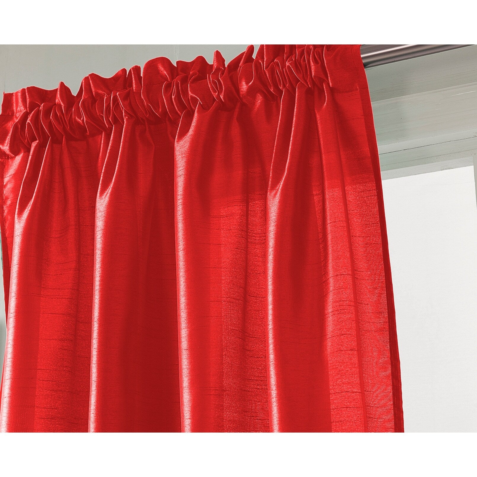 Porch & Den Eads 84-inch Rod Pocket Curtain Panel