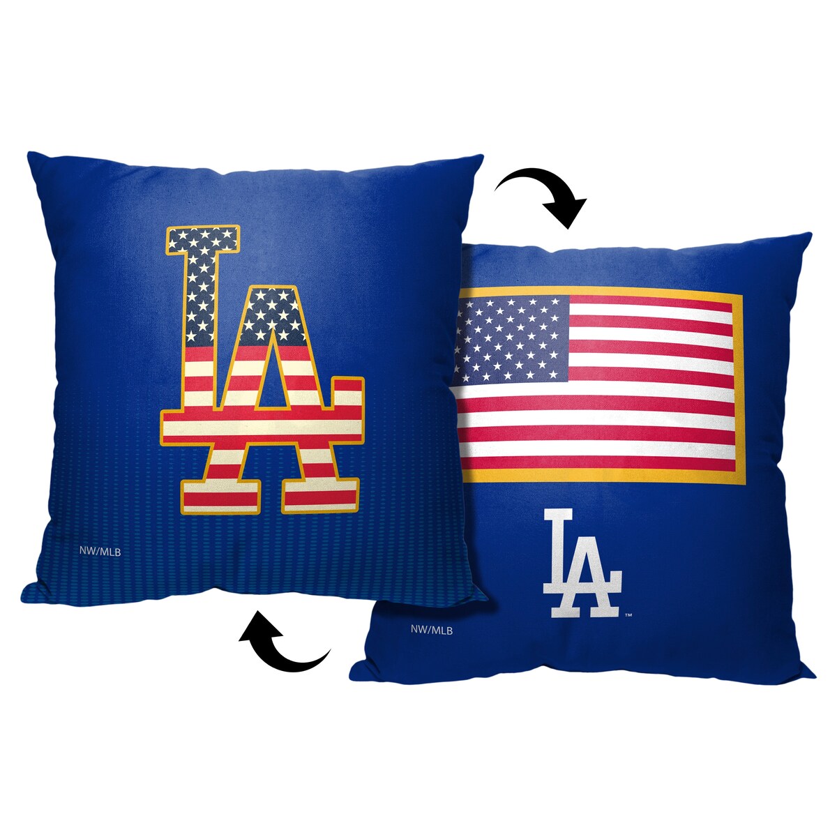 MLB Los Angeles Dodgers Celebrate Series 18 Inch Throw Pillow