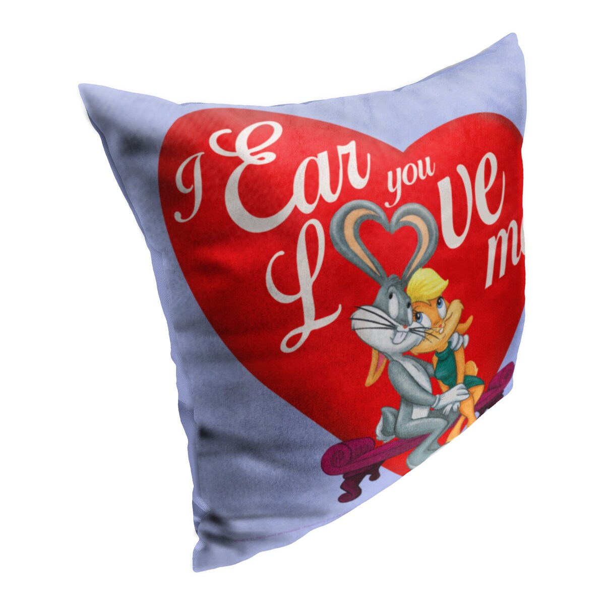 Warner Brothers Looney Tunes Ear Love 18 Inch Throw Pillow