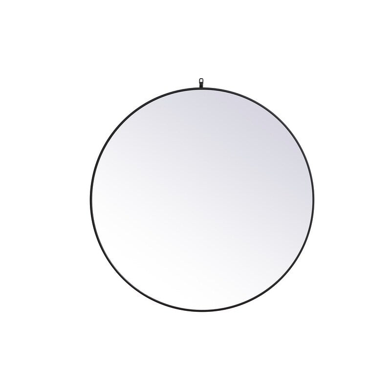 Carson Carrington Labbemala Metal Framed Round Wall Mirror