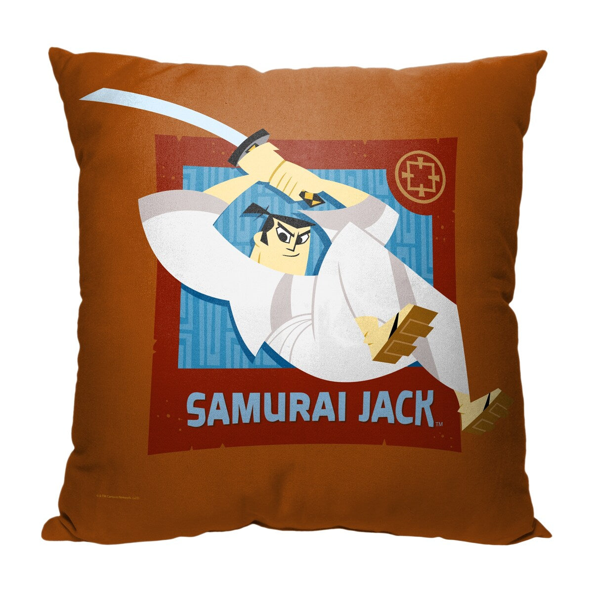 Cartoon Network Samurai Jack Samuari Savior 18 Inch Throw Pillow