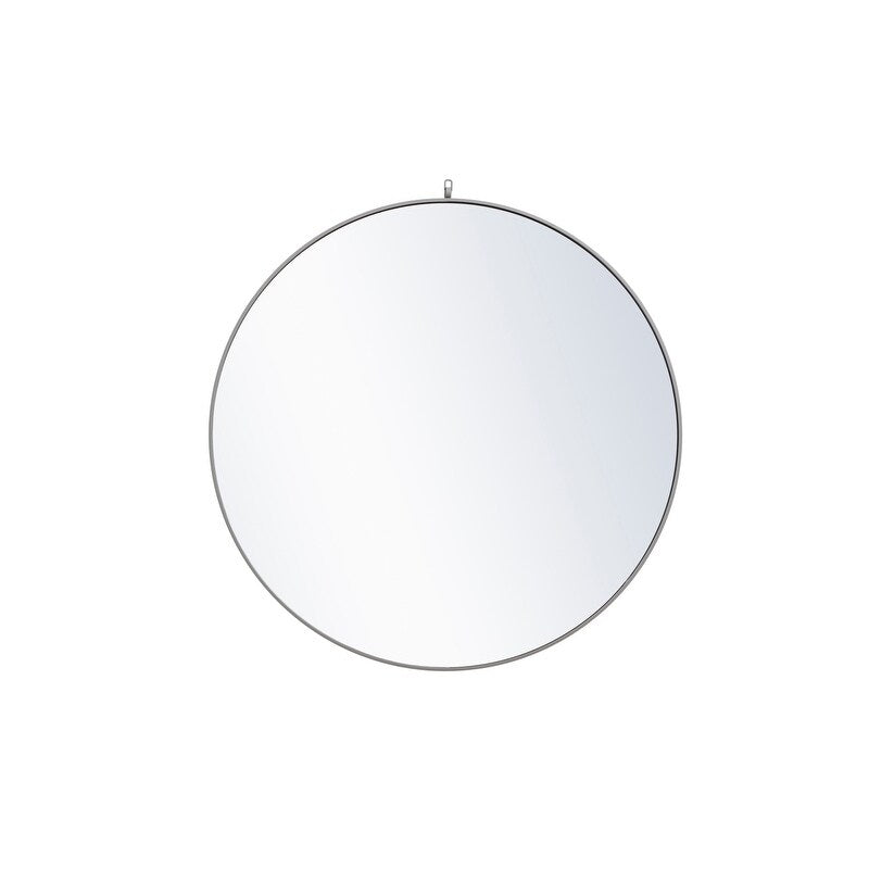 Carson Carrington Labbemala Metal Framed Round Wall Mirror